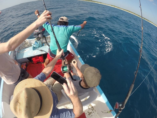 pescando ejemplaternera